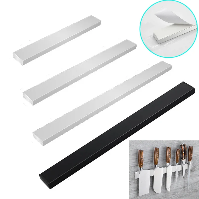 Magnetic Knife Strip - Selbstklebender magnetischer Power-Messerhalter zur Wandmontage, Magnet