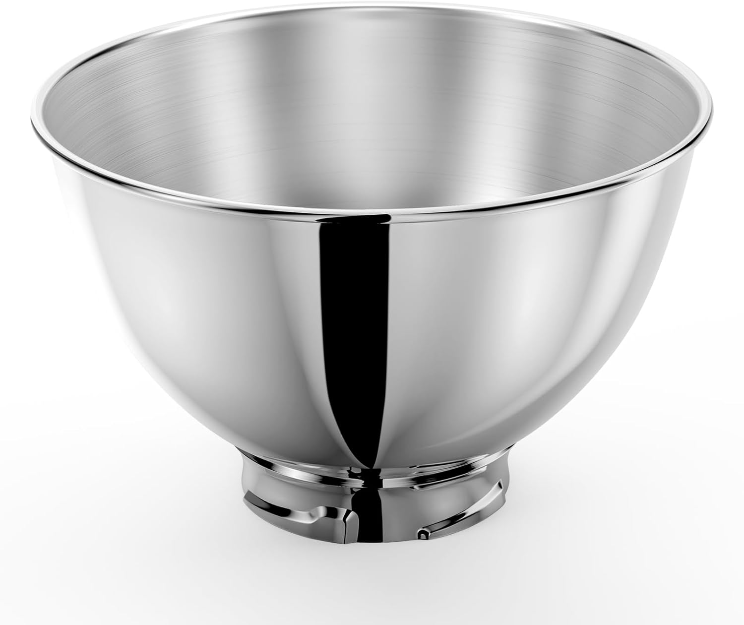 Kitchen Gadgets Mixer - 3-Quart Edelstahlschüssel für KitchenAid Tilt-Head 4,5qt