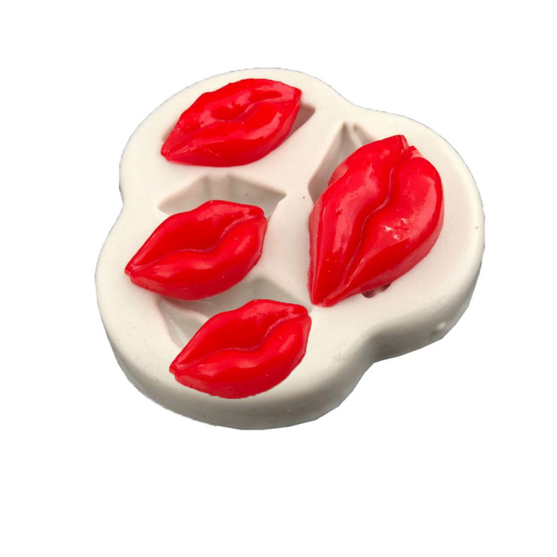 Kitchen Home Gadgets - Sexy Lippen Silikonform Fondantform Kuchen Dekorieren