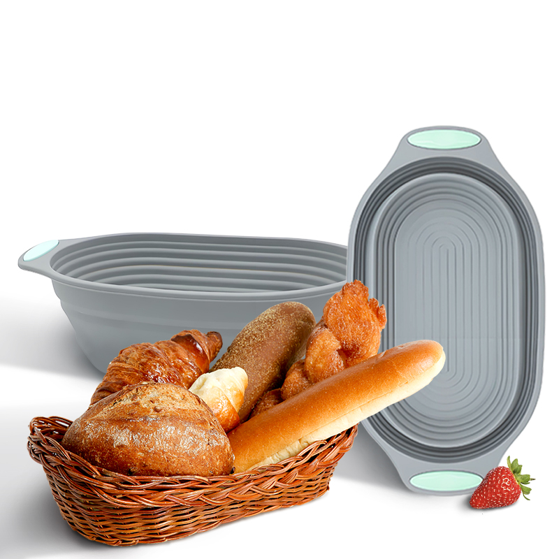 Kitchen Gadgets Oxo - 1 Stück Silikon Faltbarer Banneton Brotgärkorb