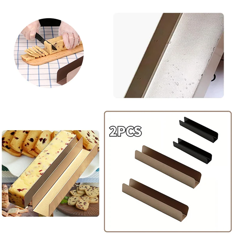 Kitchen Gadgets Oxo - U-förmige Antihaft-Keksform rechteckiges Brot DIY Cranberry