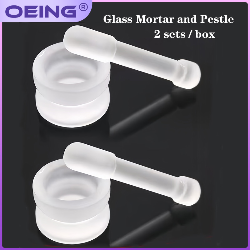Kitchen Gadgets Garlic - Mörser- und Stößel-Set, Glaspillen, Brecher, Mörtel,