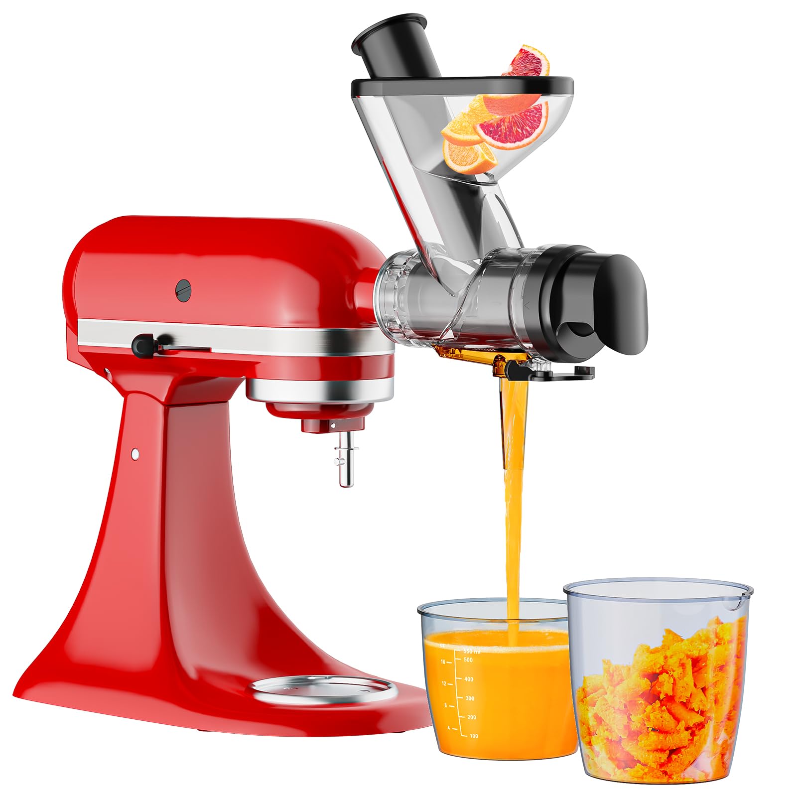Kitchen Gadgets Mixer - Zerkleinerungs-Aufsatz für KitchenAid Standmixer, Langsam-Kaltpress-Entsafter mit