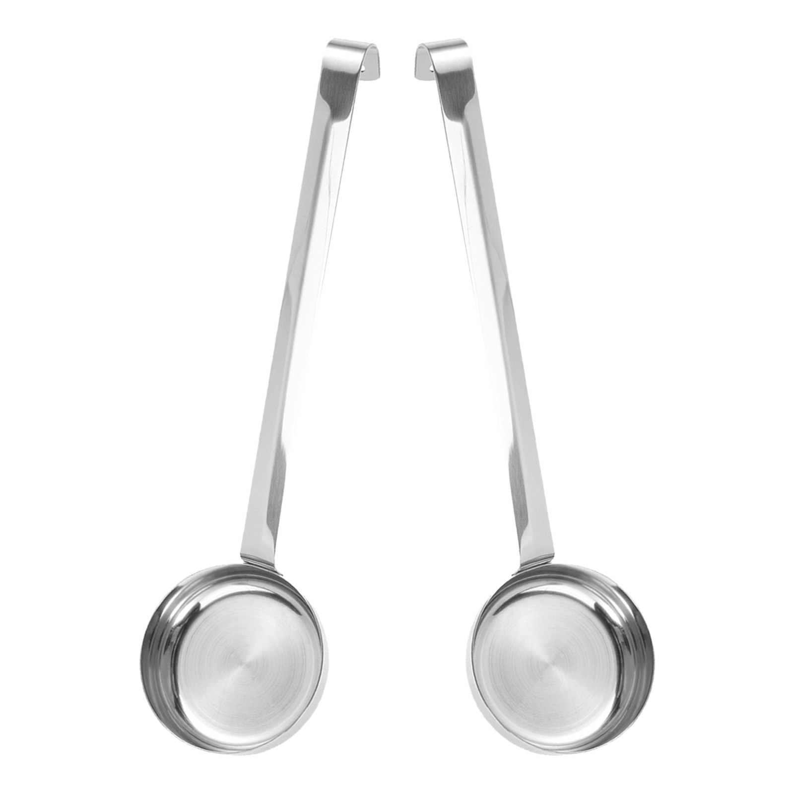 Pizza Stone Baking - 2 Stück ergonomischer, gebogener Pizzaschöpflöffel aus
