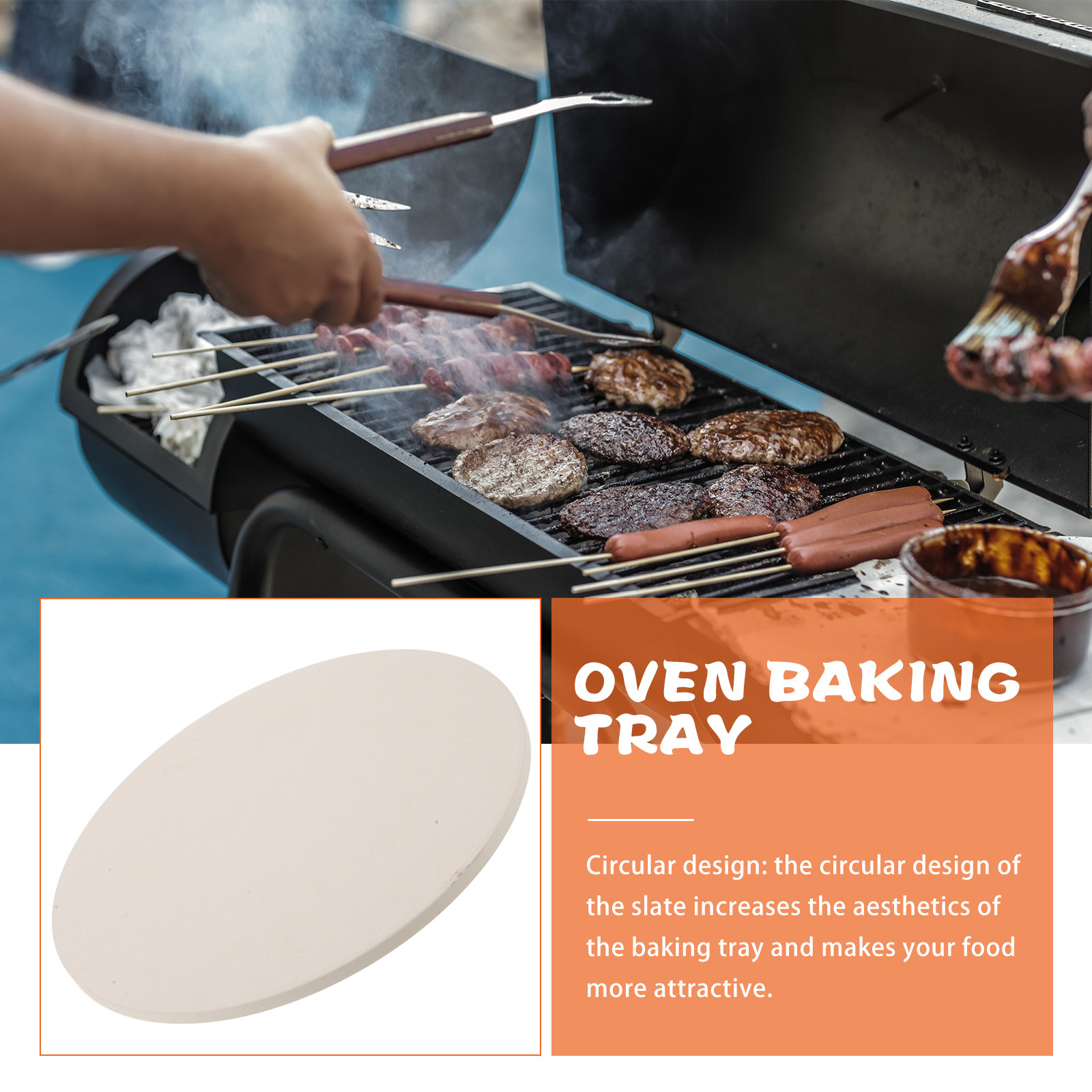 Robuster, runder Backstein aus – Pizza Stone Baking Bewertung und Preis
