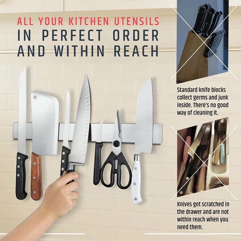 Profession eller magnetischer  – Magnetic Knife Strip Bewertung und Preis