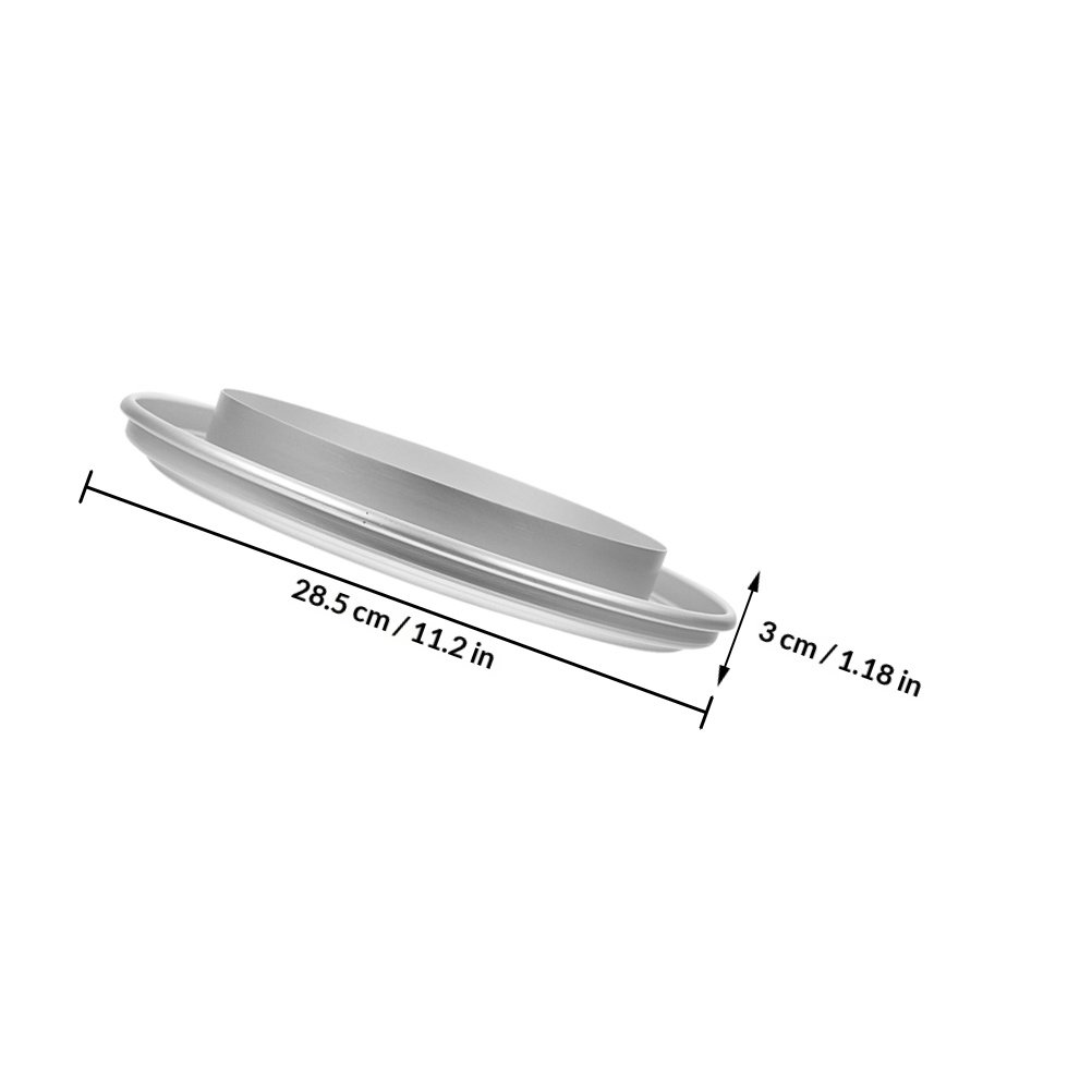 Edelstahl-Pizzaring 10 Zoll Du – Pizza Stone Baking Bewertung und Preis