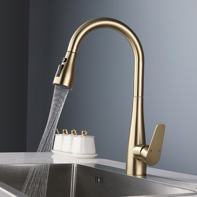 Gebürstete Goldene Ausziehbare – Kitchen Gadgets Mixer Bewertung und Preis