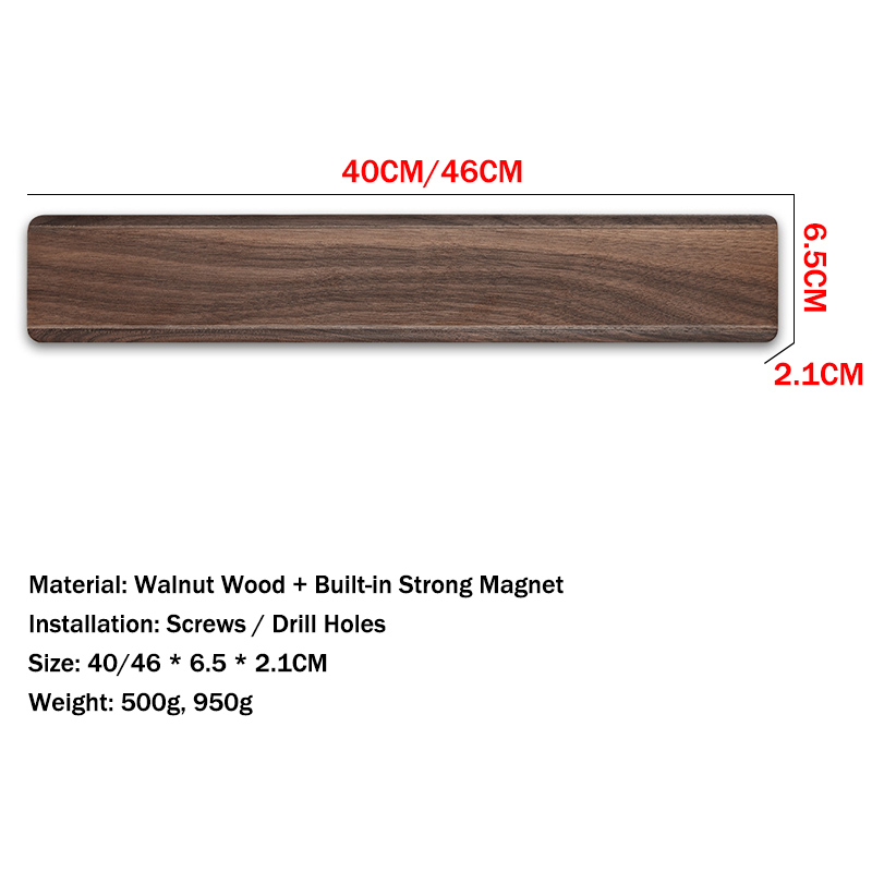 Walnussholz Magnetischer Messe – Magnetic Knife Strip Bewertung und Preis