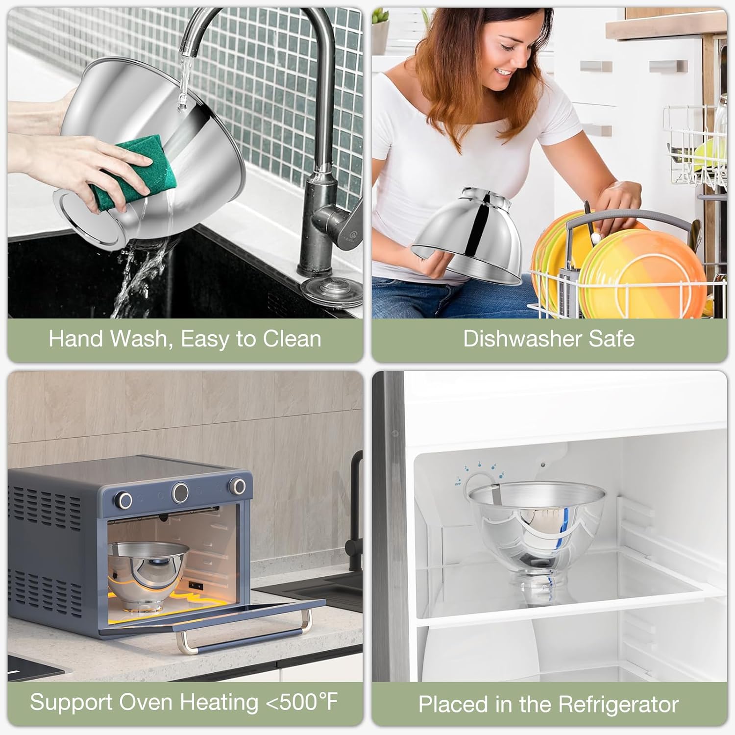 3-Quart Edelstahlschüssel für  – Kitchen Gadgets Mixer Bewertung und Preis