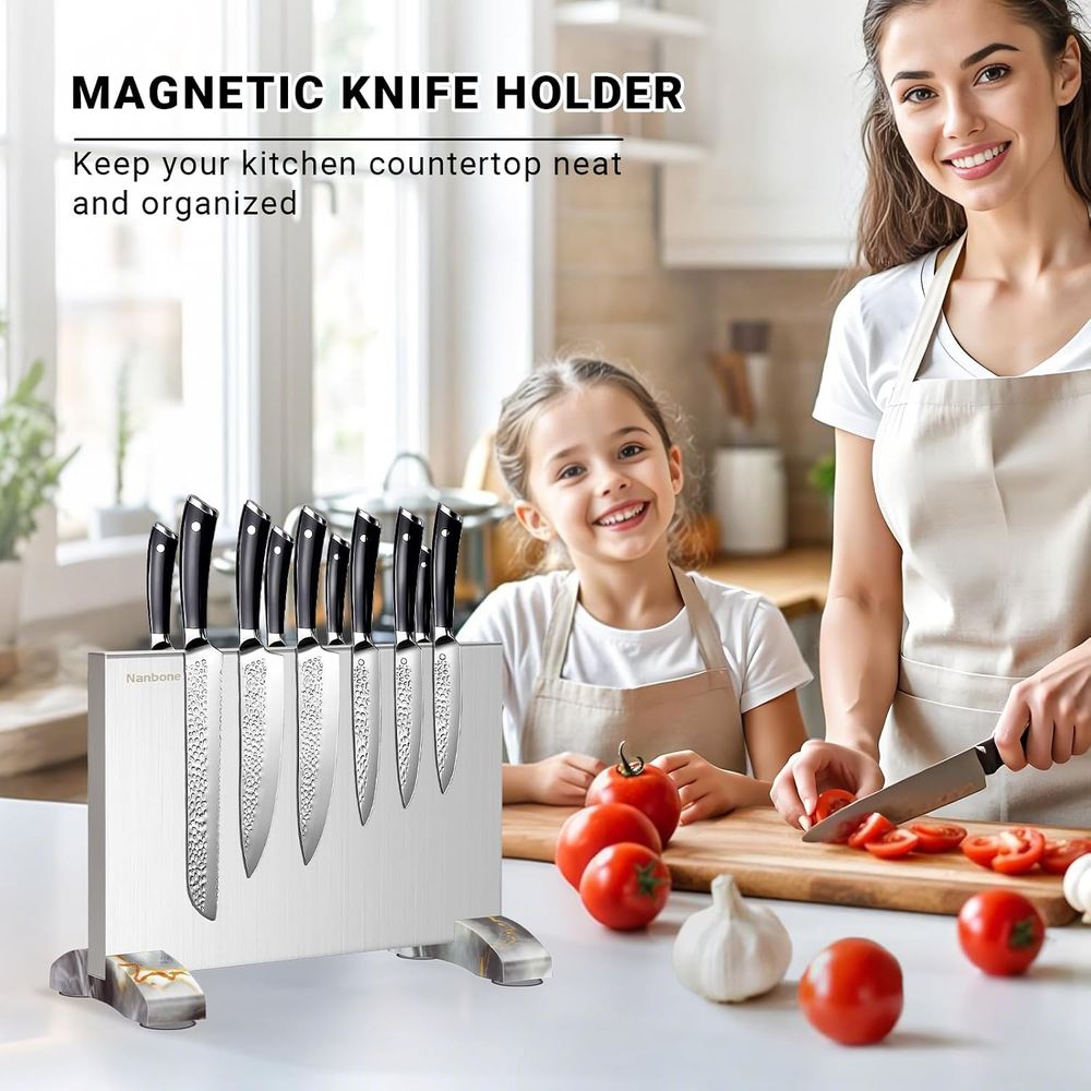 Magnetischer Blockständer ohne – Magnetic Knife Strip Bewertung und Preis