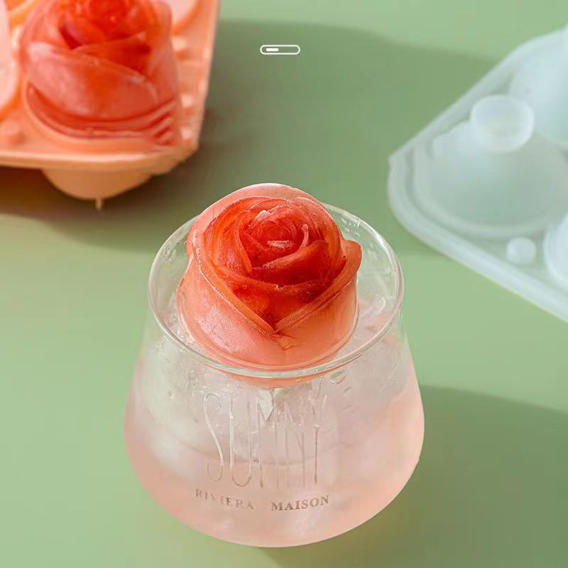 3D Rose Eis Formen 4 Löcher Ei – Kitchen Gadgets Oxo Bewertung und Preis