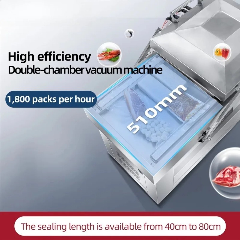 Doppelkammer-Vakuumiergerät Gr – Food Vacuum Sealer Bewertung und Preis