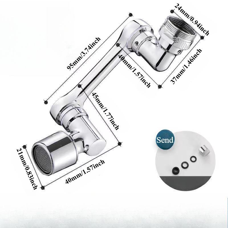 NewUniversal 1080 °   Drehbare – Kitchen Gadgets Mixer Bewertung und Preis