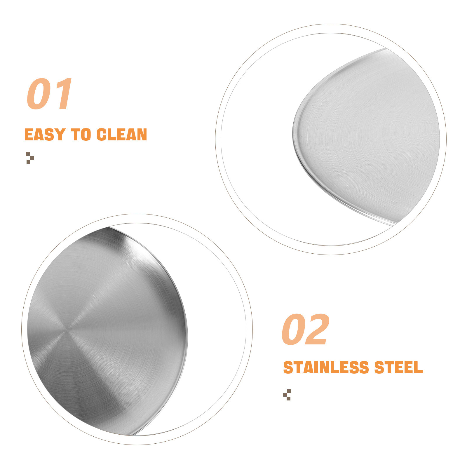 2 Stück Edelstahl-Pizzablechdo – Pizza Stone Baking Bewertung und Preis
