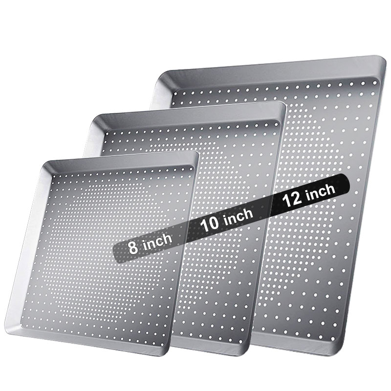 8/10/12 Zoll Antihaft quadrati – Pizza Stone Baking Bewertung und Preis