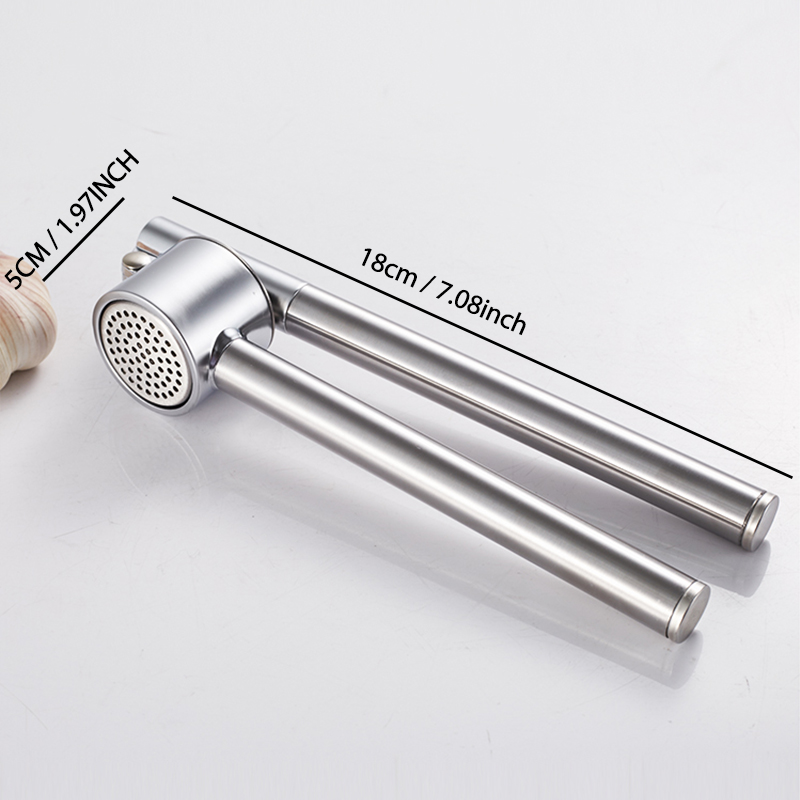 Knoblauchpresse aus Edelstahl, – Kitchen Gadgets Garlic Bewertung und Preis