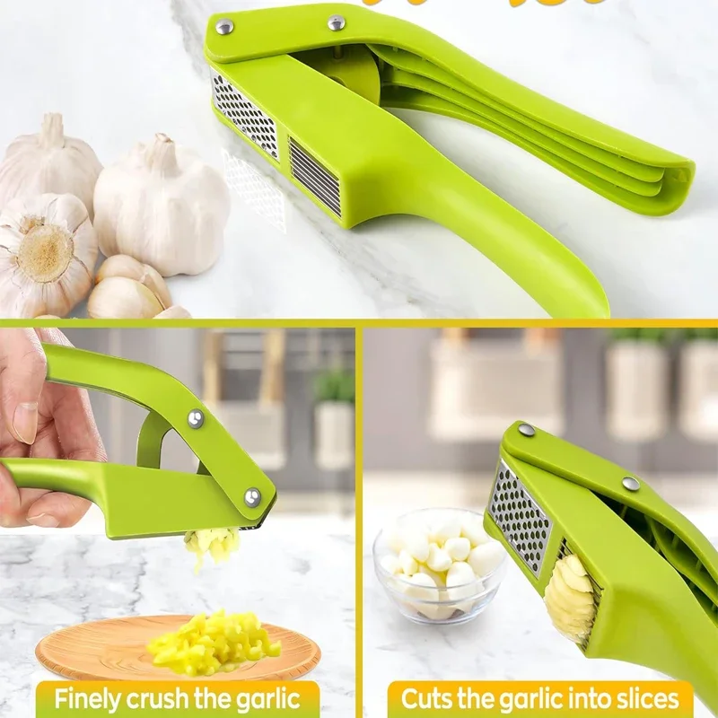 2-in-1-Knoblauchpresse und -sc – Kitchen Gadgets Garlic Bewertung und Preis