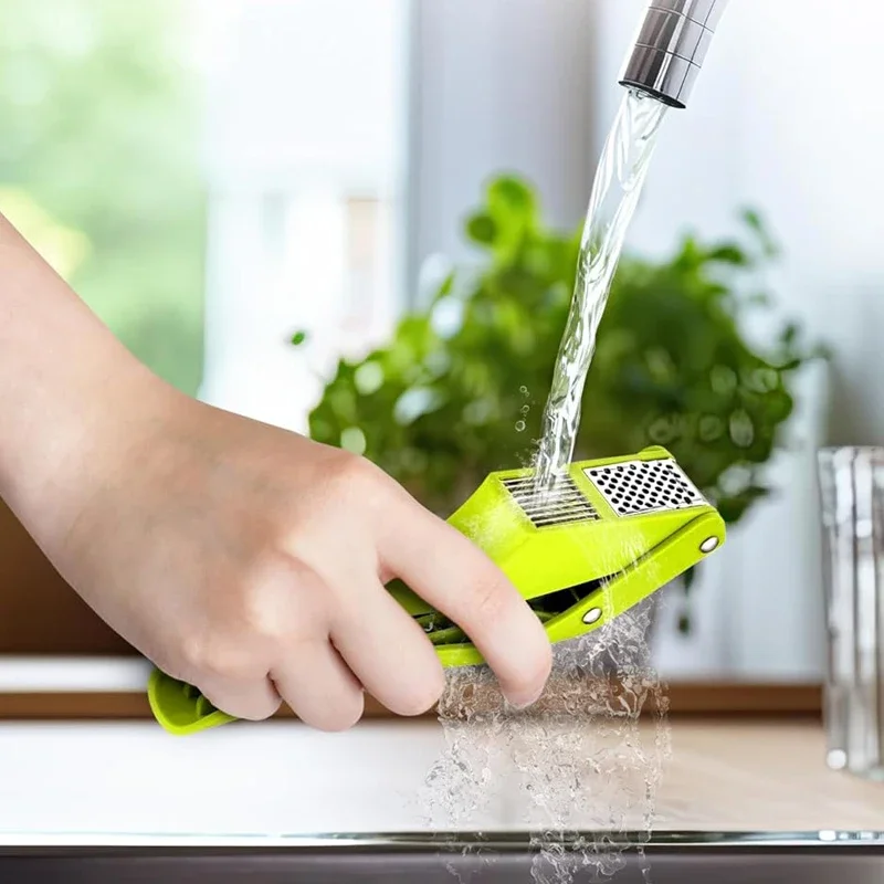 2-in-1-Knoblauchpresse und -sc – Kitchen Gadgets Garlic Bewertung und Preis